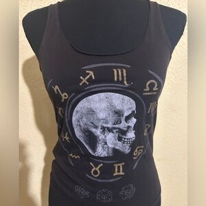 ``Corner shop’’ zodiac tank top